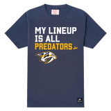 Nashville Predators My Lineup T-shirt