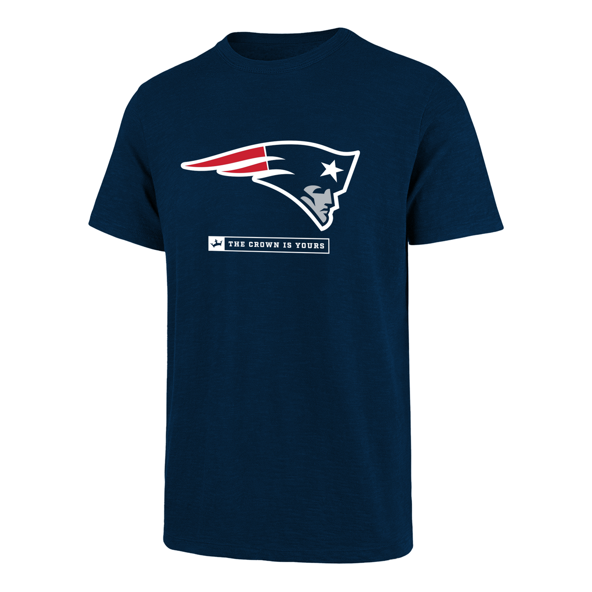 New England Patriots Crown Men's Short Sleeve T-Shirt