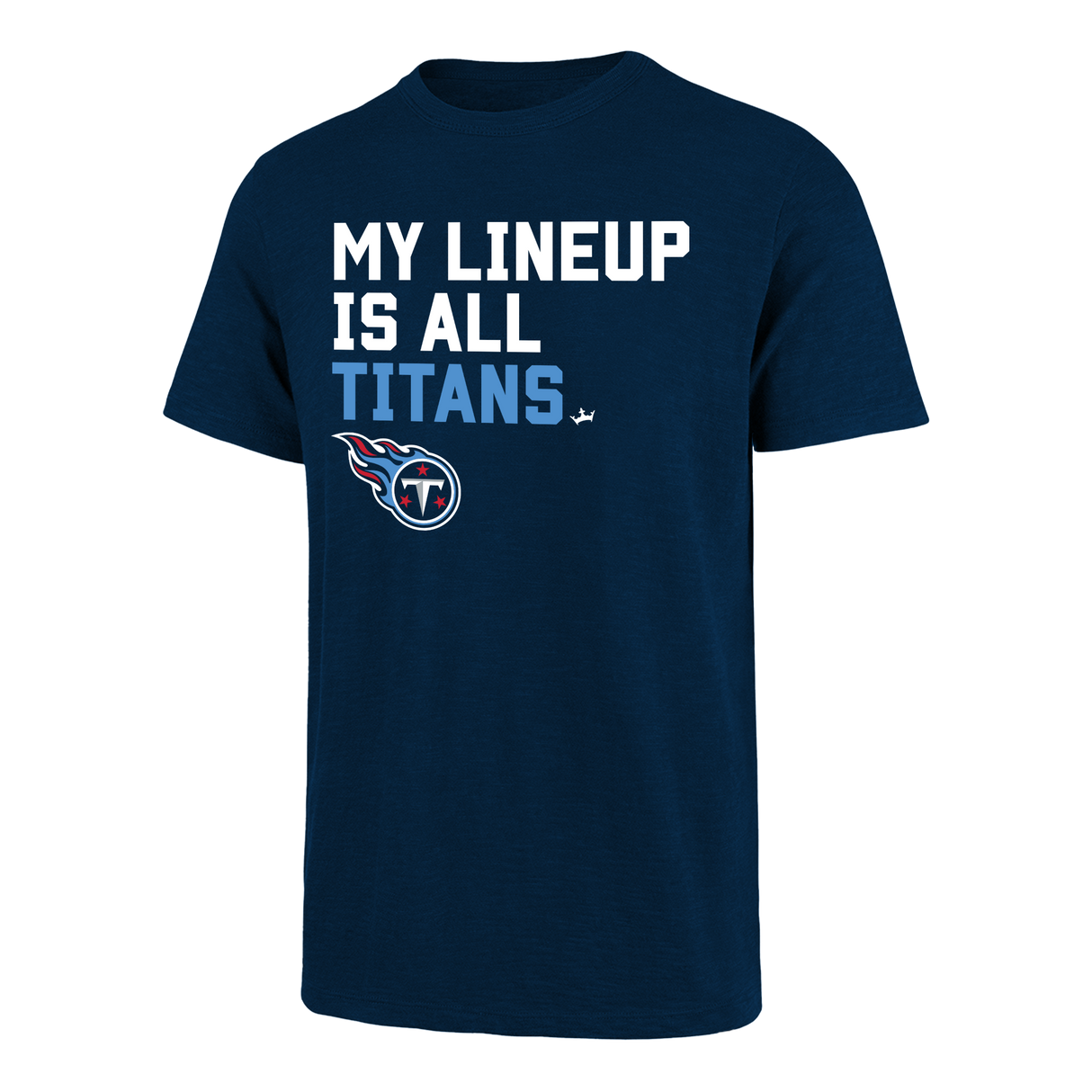 Tennessee Titans My Lineup Men's Short Sleeve T-Shirt