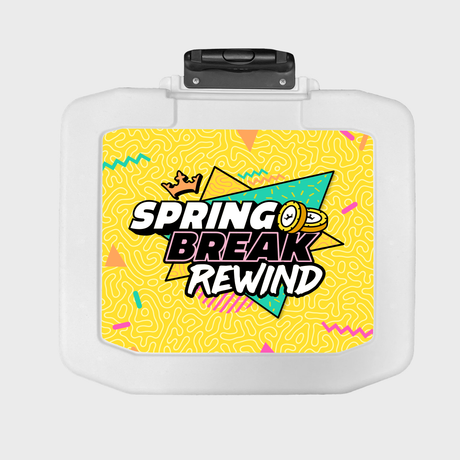 DraftKings X Igloo Casino Spring Break Rewind Rolling Cooler