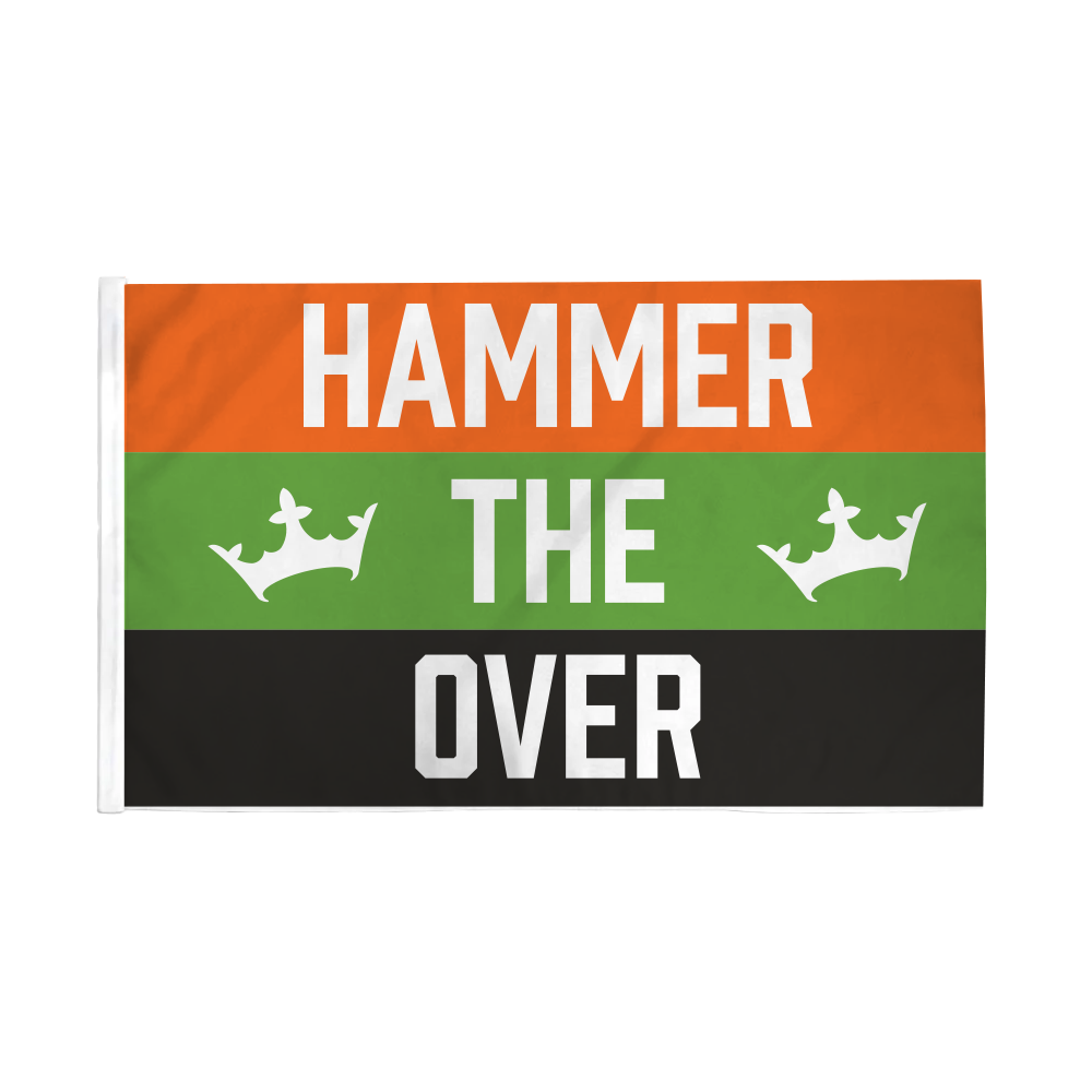 DraftKings Hammer The Over Flag