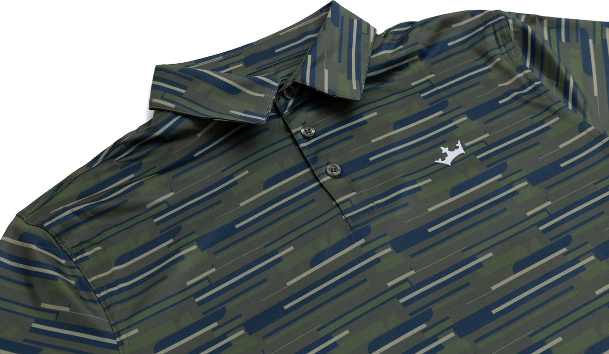 DraftKings Men's Camo Golf Polo