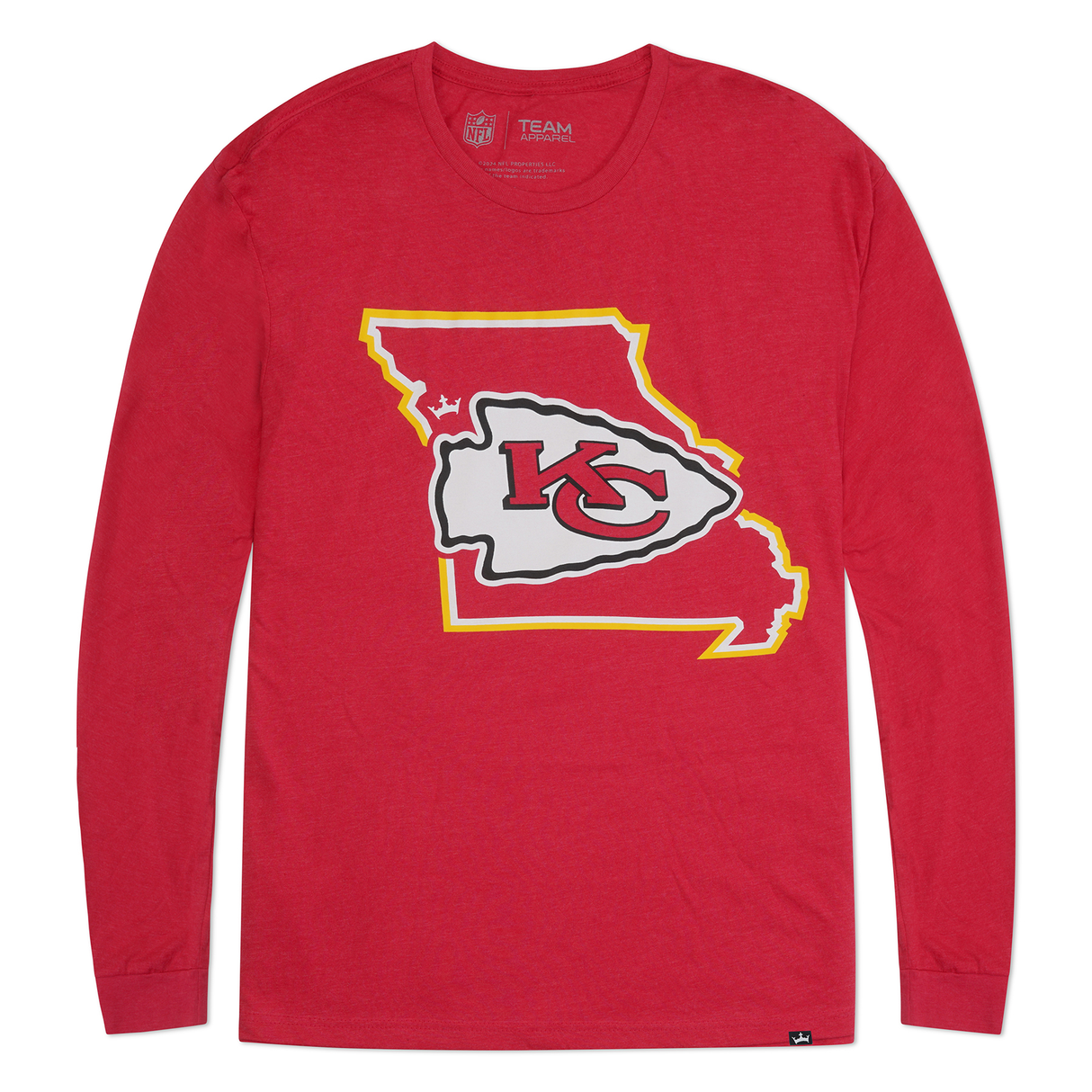 Kansas city chiefs long sleeve shirts shop