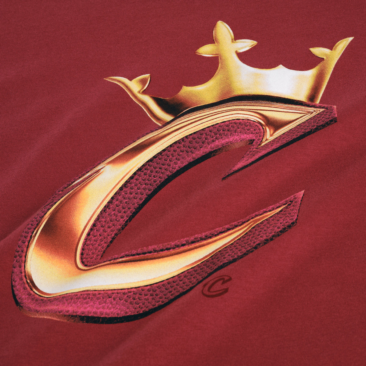 Cavs t shirt maroon shop