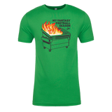 DraftKings Men's Fantasy Football Dumpster Fire T-Shirt