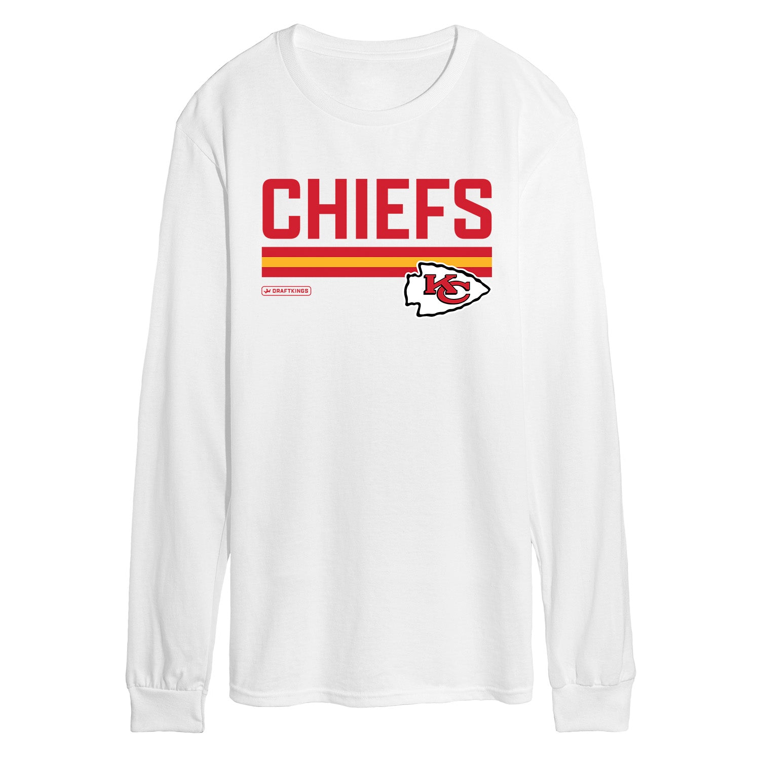 Kansas City Chiefs Stripe Long Sleeve T-Shirt – DraftKings Shop