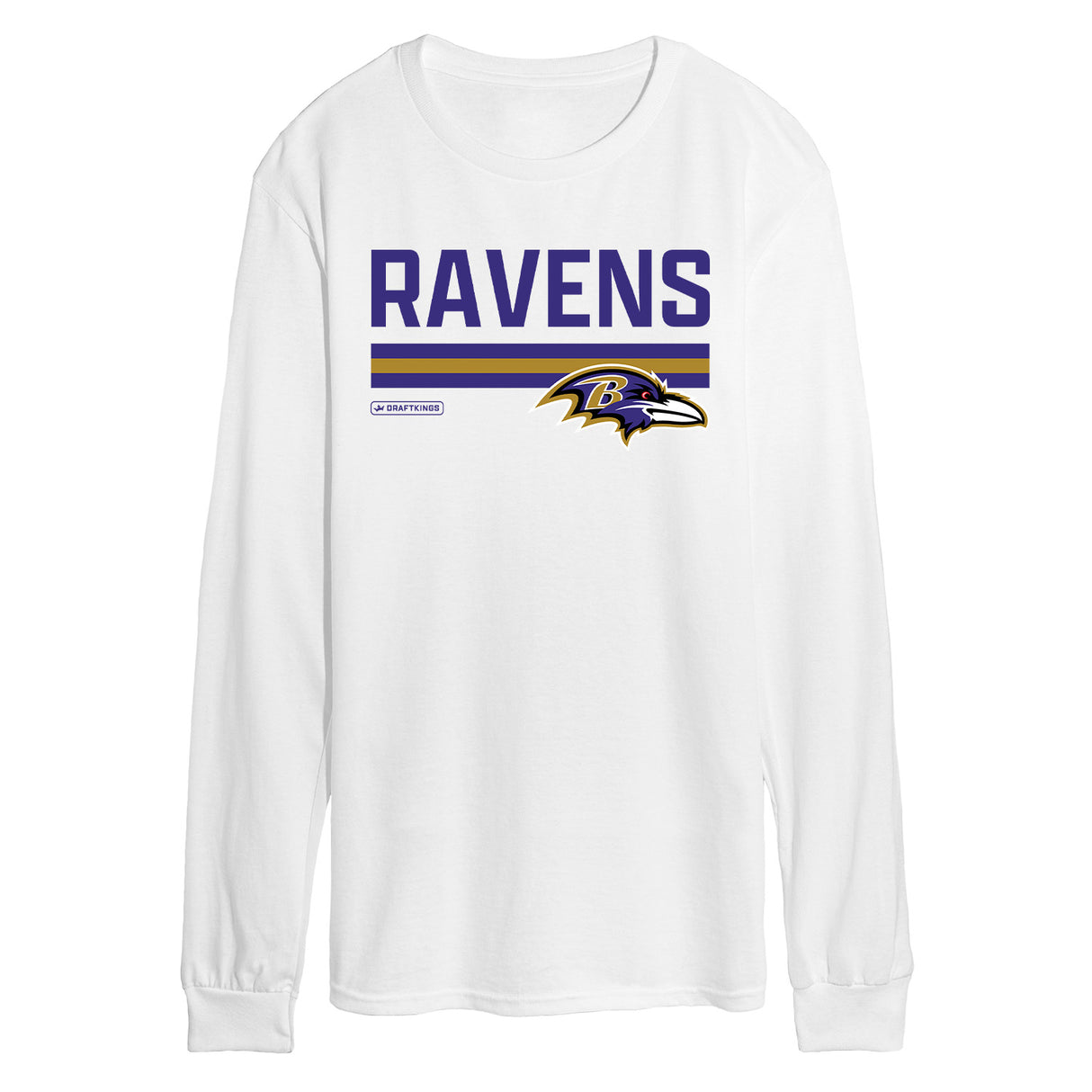 Baltimore Ravens Stripe Long Sleeve T-Shirt