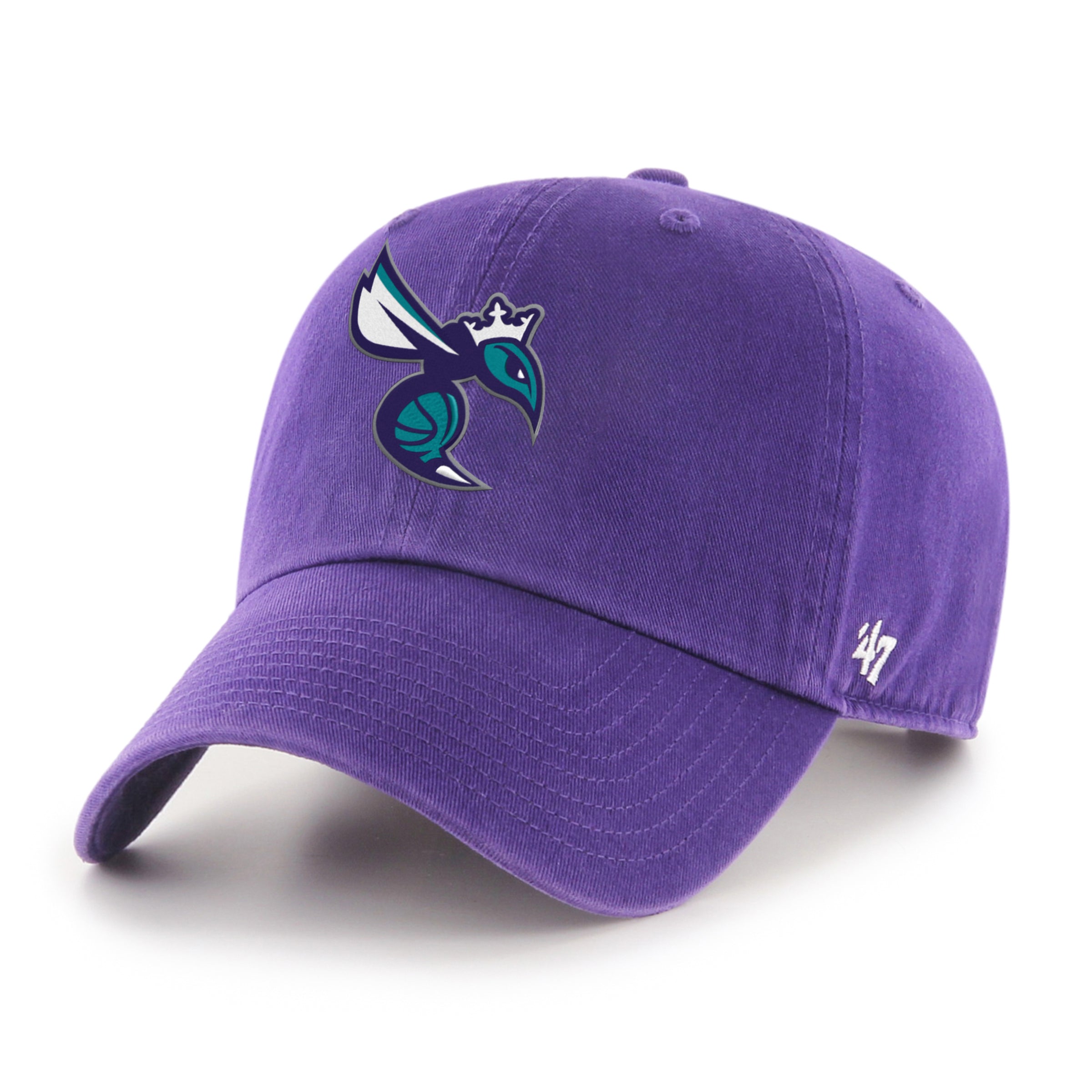 【希少】NEAT 刺繍 パープル 47 キャップ Charlotte Hornets '47 Clean Up Hat – DraftKings Shop