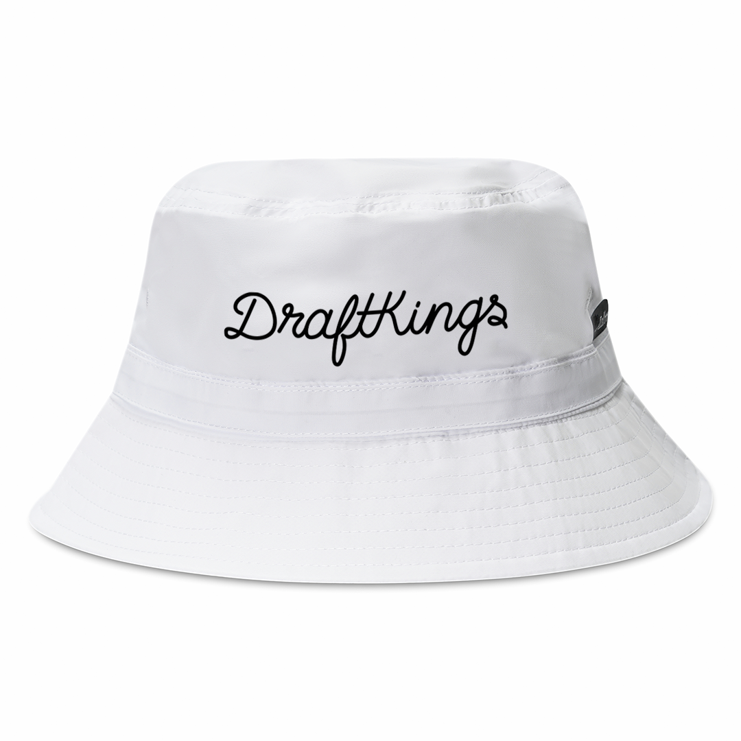 DraftKings x Malbon Nylon Script Bucket Hat