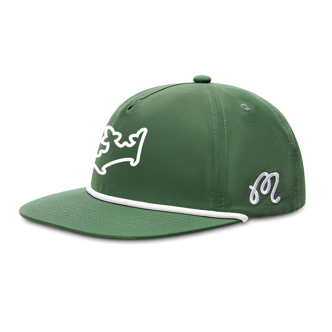 DraftKings x Malbon Nylon Crown Structured Rope Hat