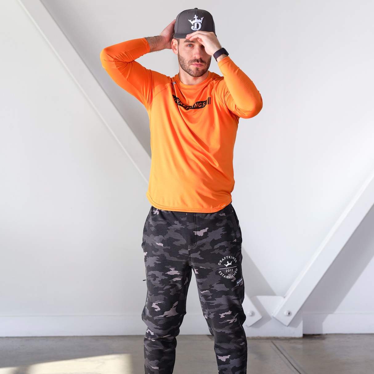 DraftKings x Legends Hawthorne Black Camo Tech Jogger