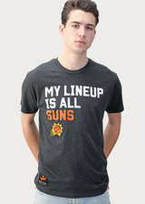 Phoenix Suns My Lineup Sportiqe Comfy T-Shirt
