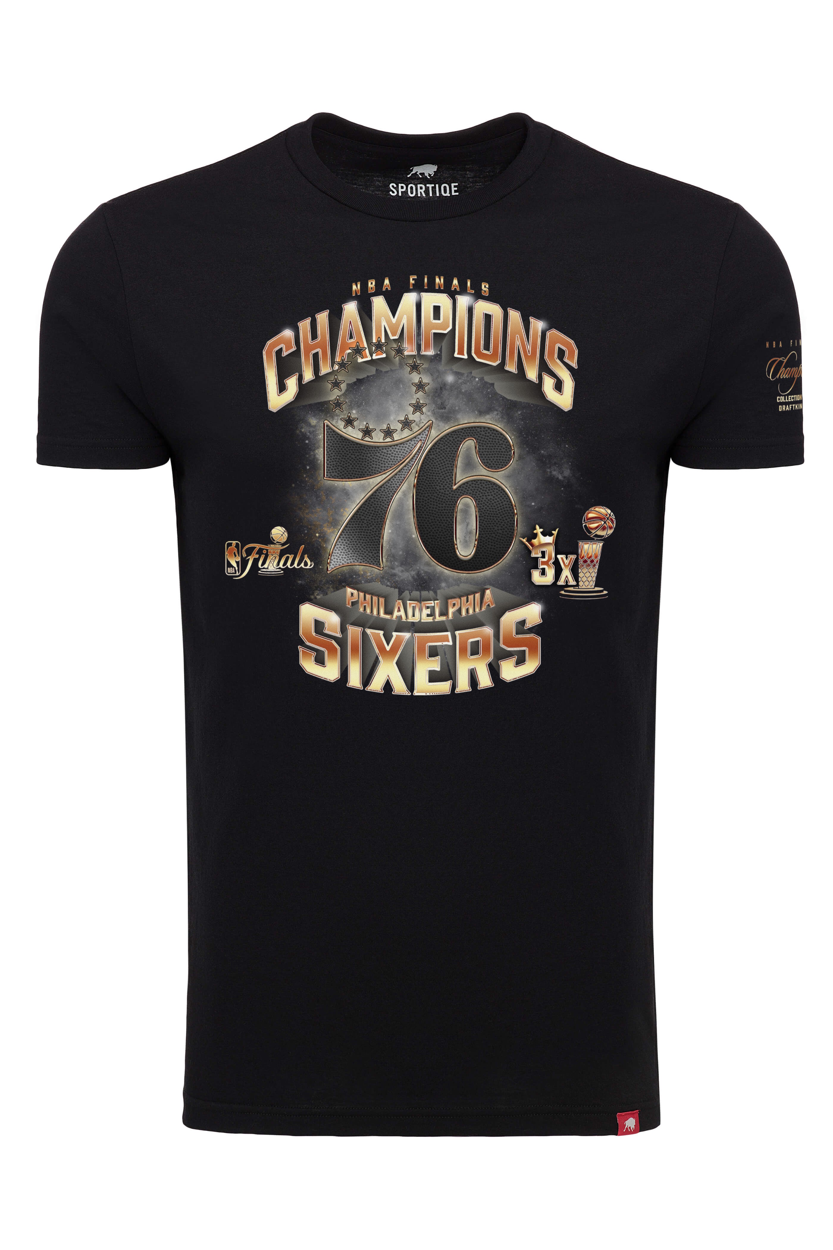 Philadelphia 76ers Champions Sportiqe Comfy T-Shirt Philadelphia 76ers Champions Sportiqe Comfy T-Shirt