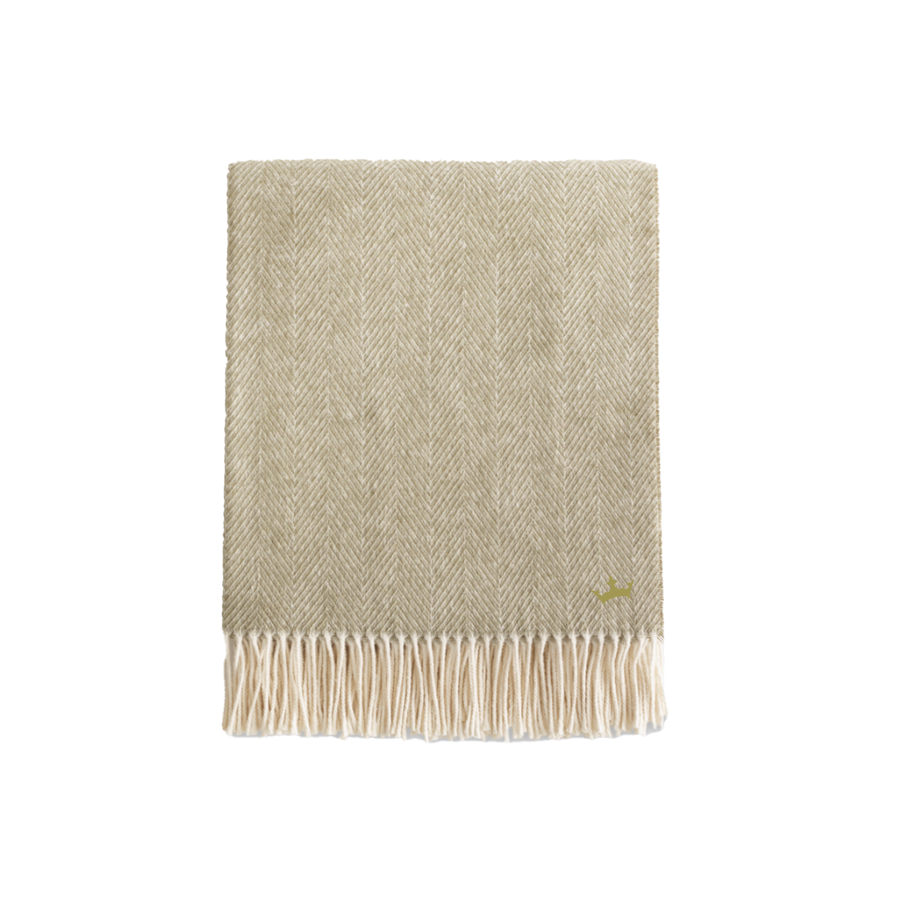 DraftKings x Quince Cotton Herringbone Throw - Thumbnail 4