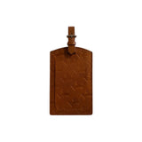 DraftKings Leather Luggage Tags