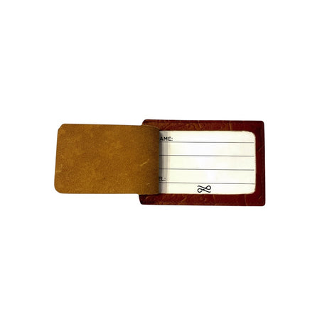 DraftKings Leather Luggage Tags