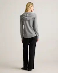 DraftKings x Quince Women's Mongolian Cashmere Full-Zip Hoodie