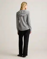 DraftKings x Quince Women's Mongolian Cashmere Full-Zip Hoodie