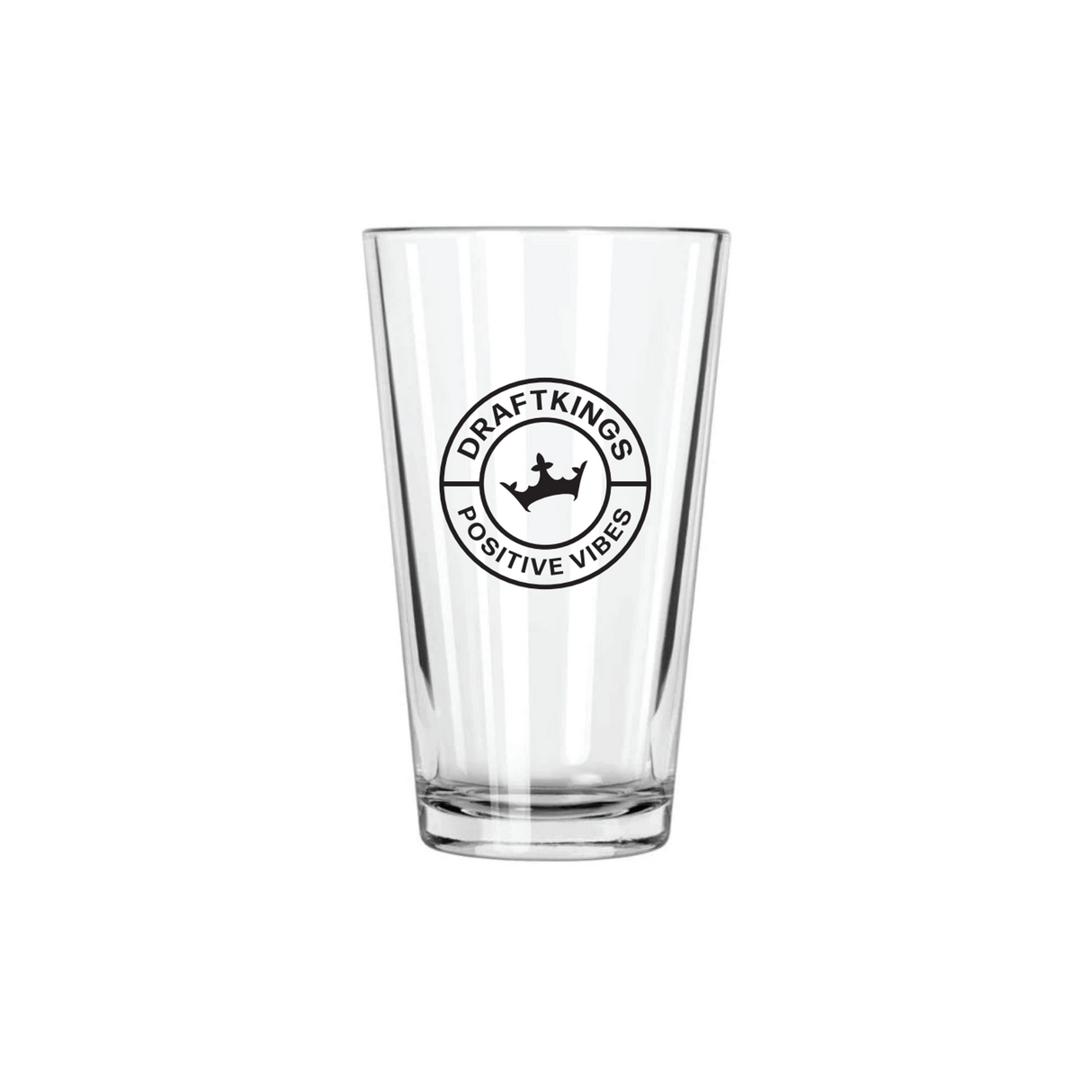DraftKings 16 oz Positive Vibes Pint Glass
