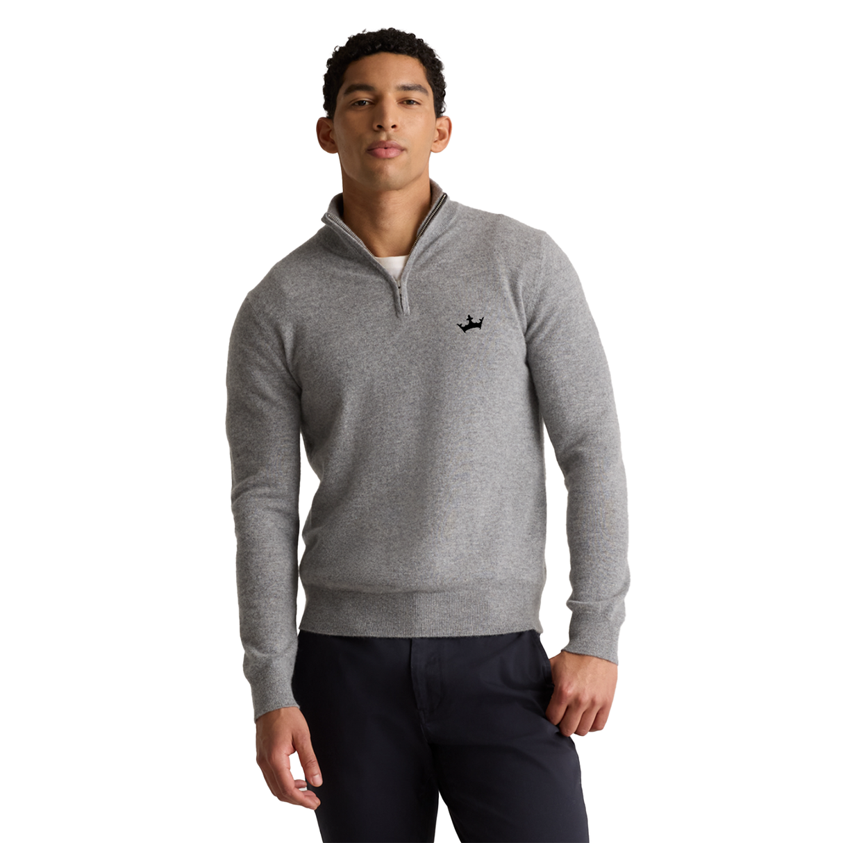 DraftKings x Quince Men's Mongolian Cashmere Quarter Zip