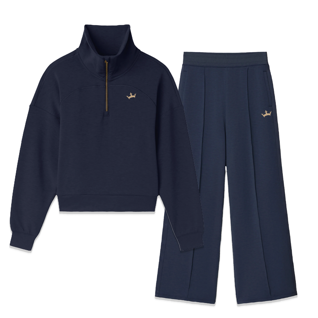 Rhone Women's DreamGlow Half-Zip & Trouser Set