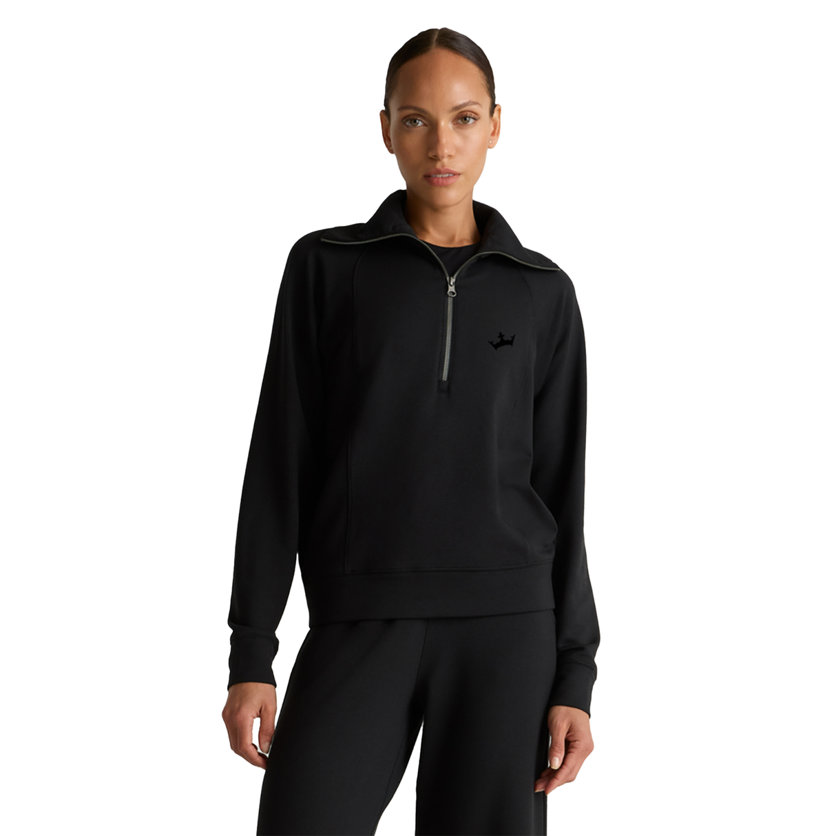 DraftKings x Quince Women's SuperSoft Fleece Half-Zip