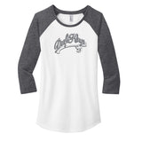 DraftKings Women's 3/4 Baseball Tee